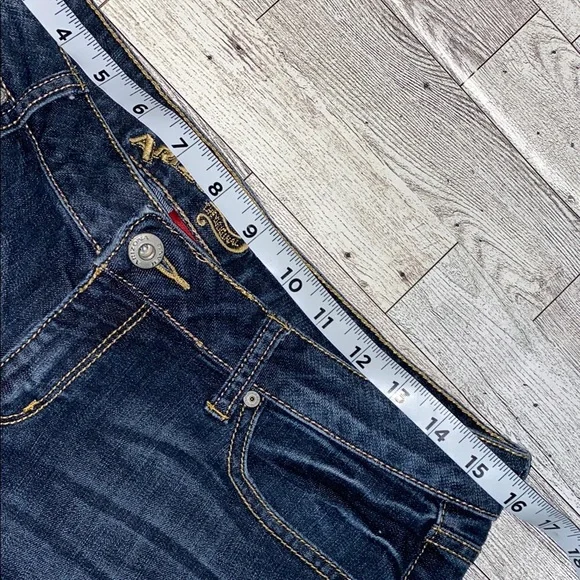 Arizona Jean Company Blue Jean Shorts Classic Style Size 9 - Picture 4 of 6